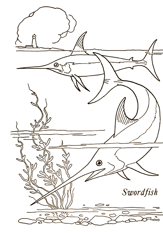 Swordfish Printable