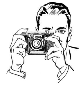 4 Vintage Camera Clipart! - The Graphics Fairy