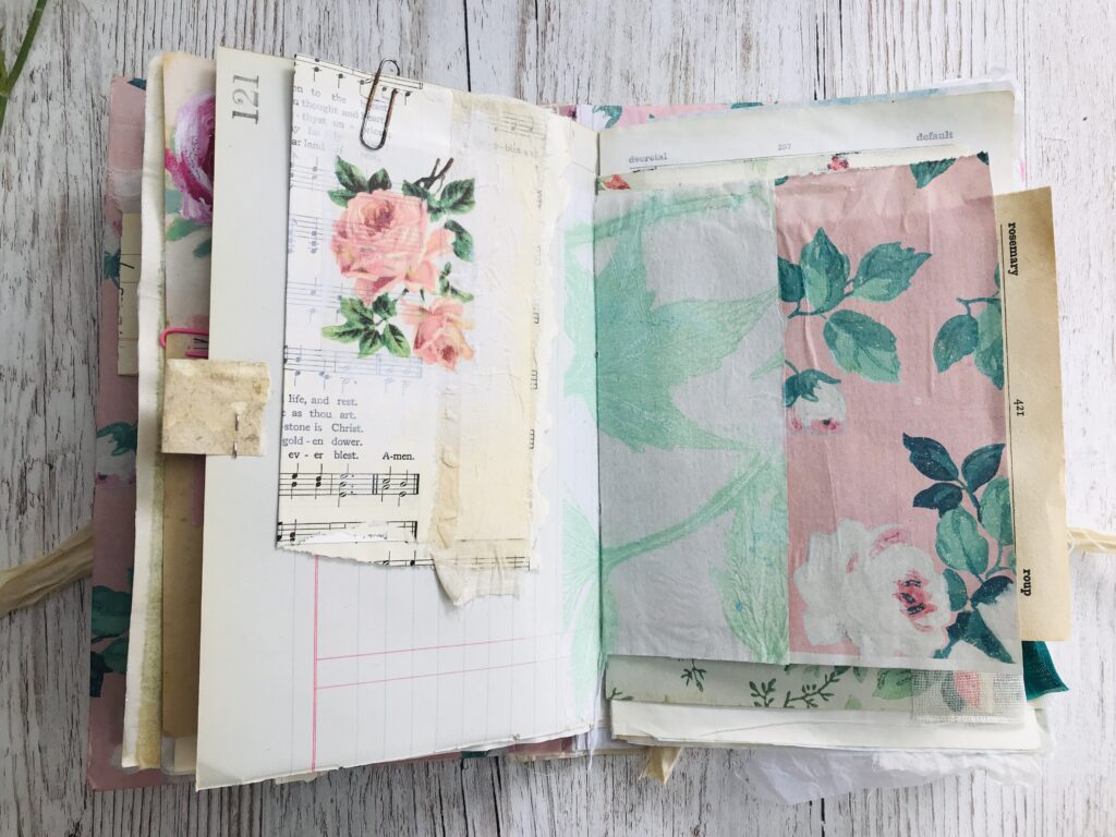 Rose Journaling Card