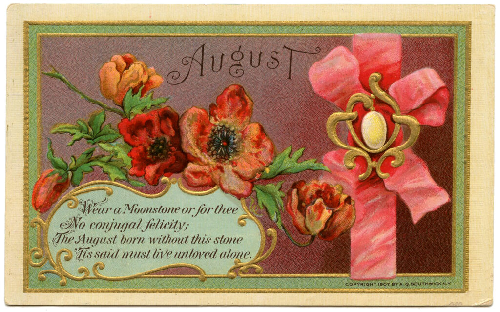 August Birthstone Image