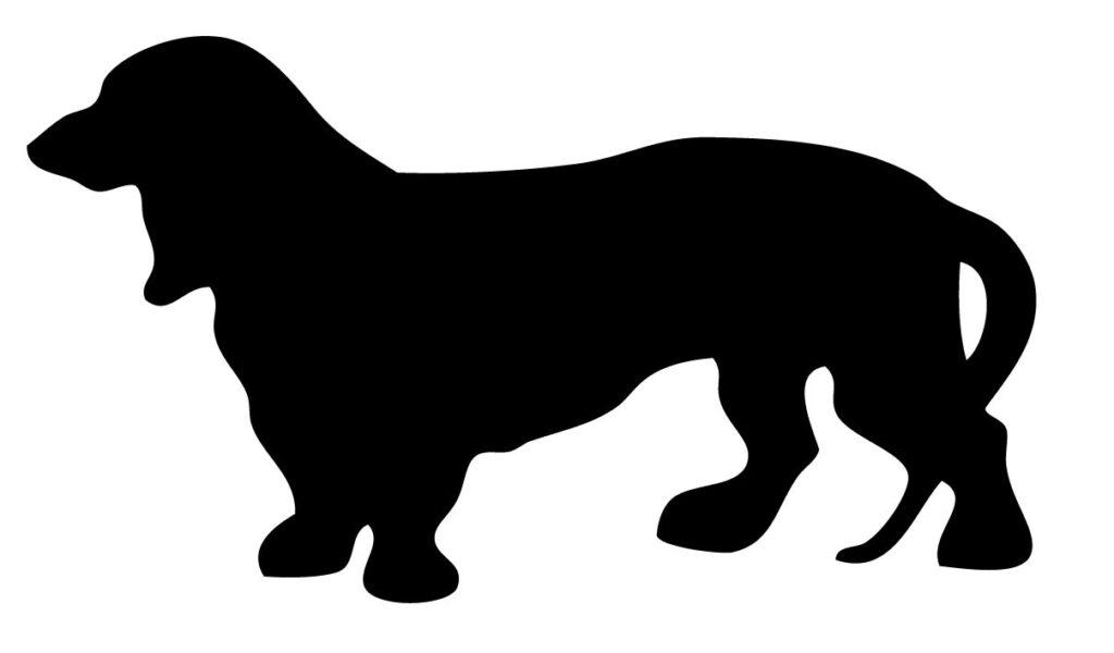 Dachshund Dog Silhouette