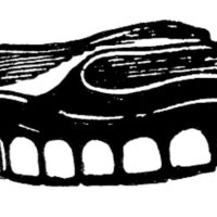 antique denture teeth image
