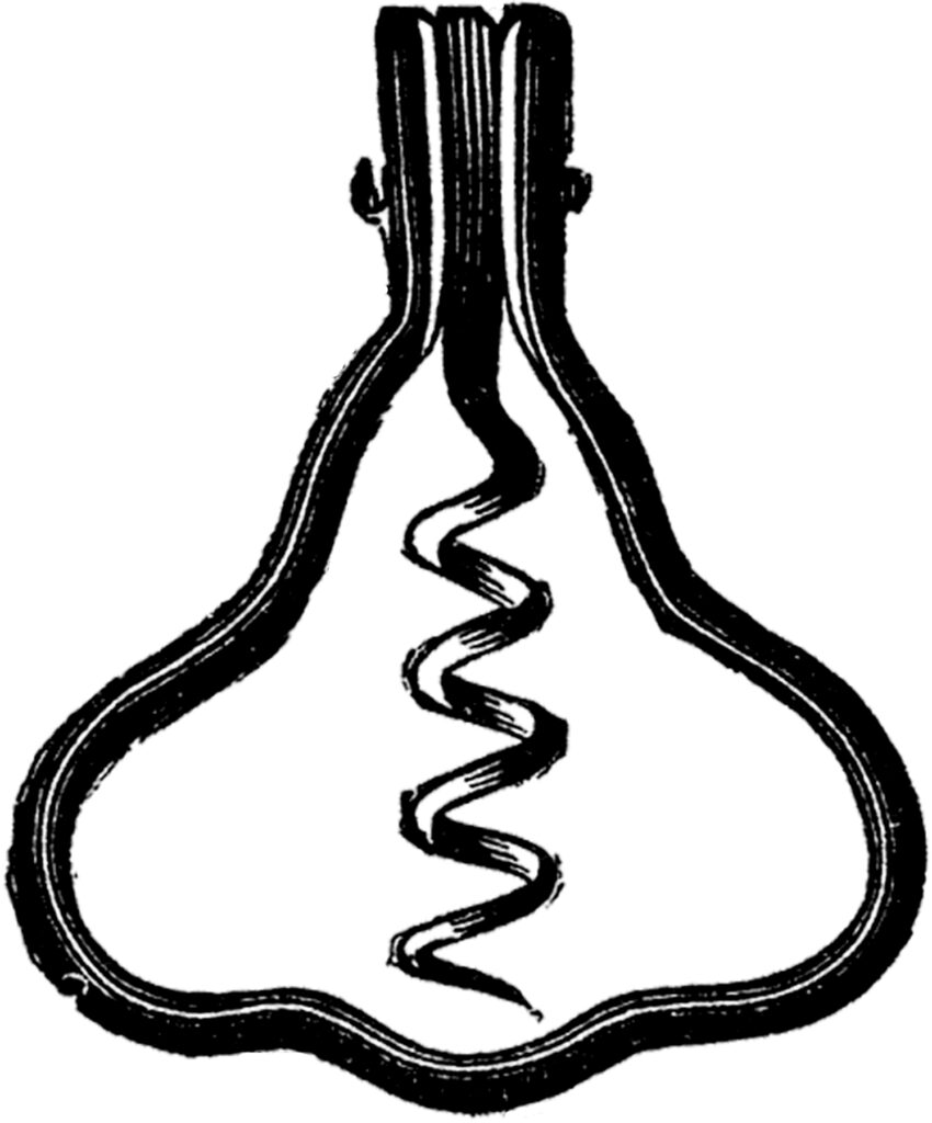 antique corkscrew clipart