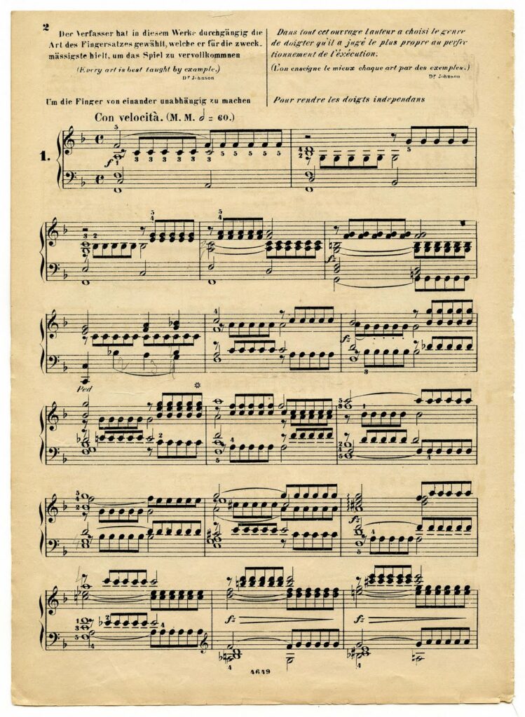 German French sheet music vintage image