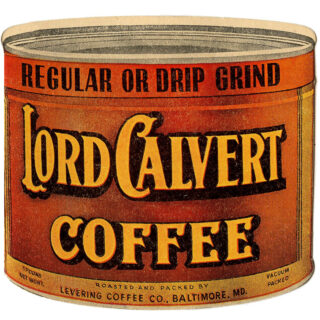 Lord Calvert Coffee container clipart