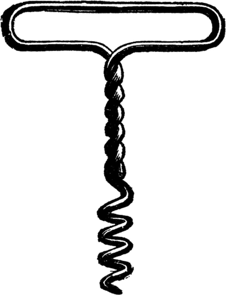 vintage corkscrew image