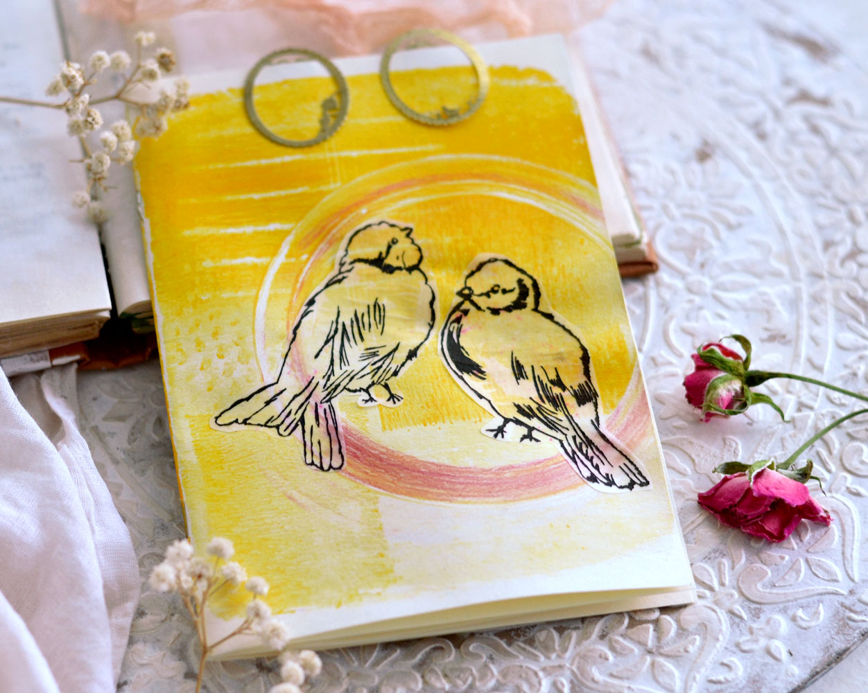 DIY Tracing Paper Sketch Birds