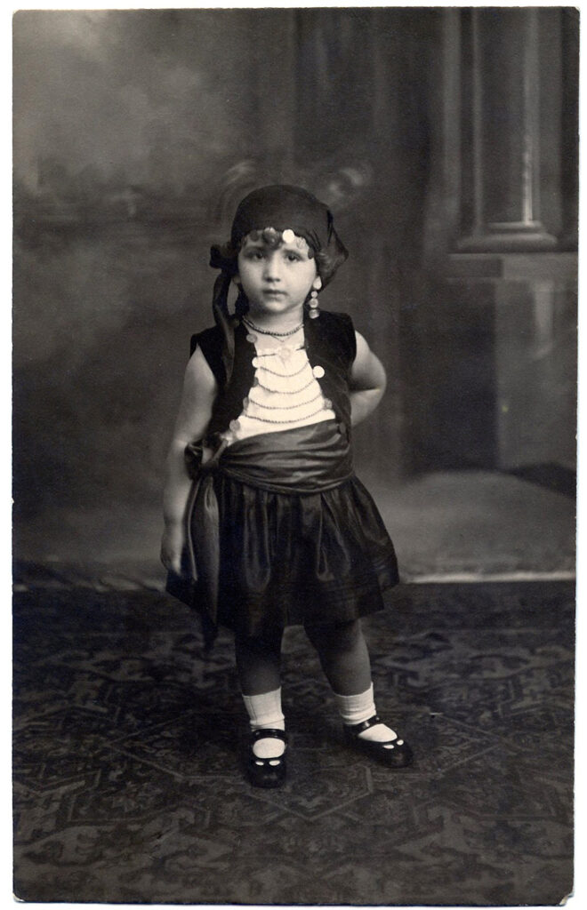 child gypsy costume photo image