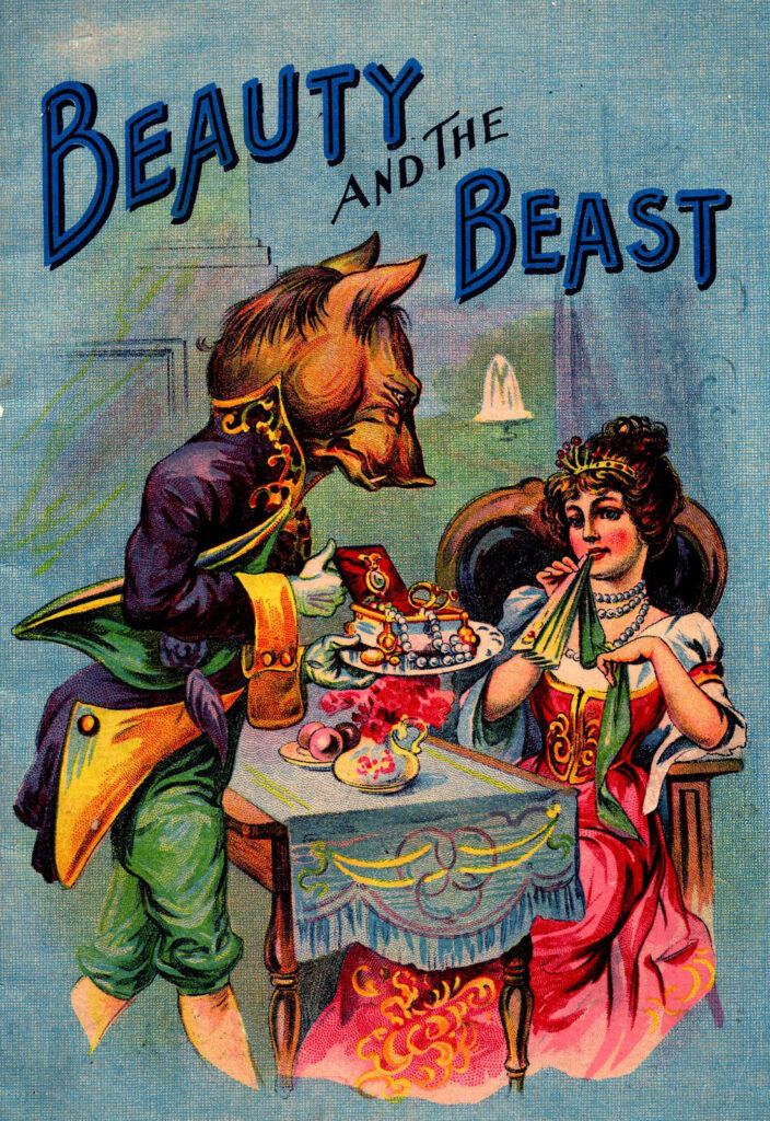 Beauty and the Beast Book Cover Image
