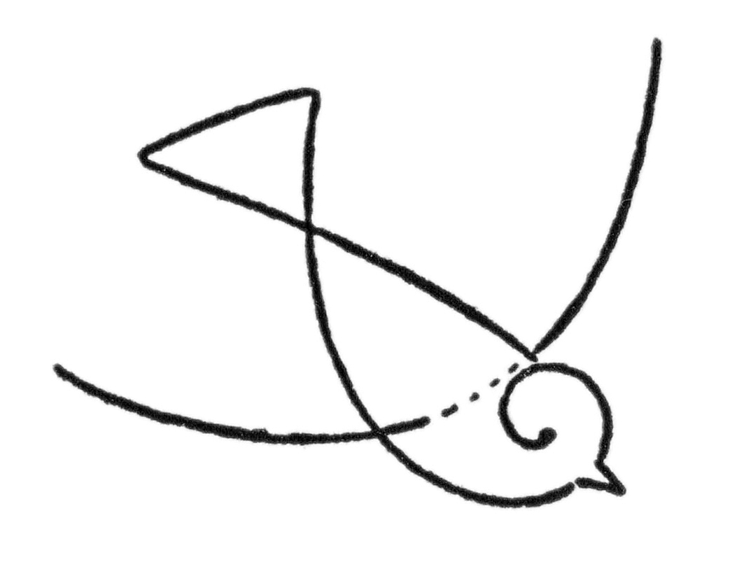 A Flying Bird - Pen Drawing | PeakD-saigonsouth.com.vn