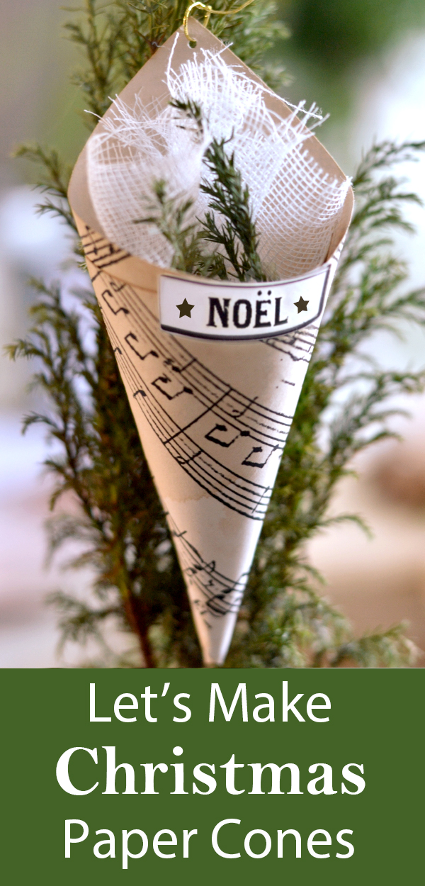 Spread the love with these DIY printable cones for Valentine's Day flowers