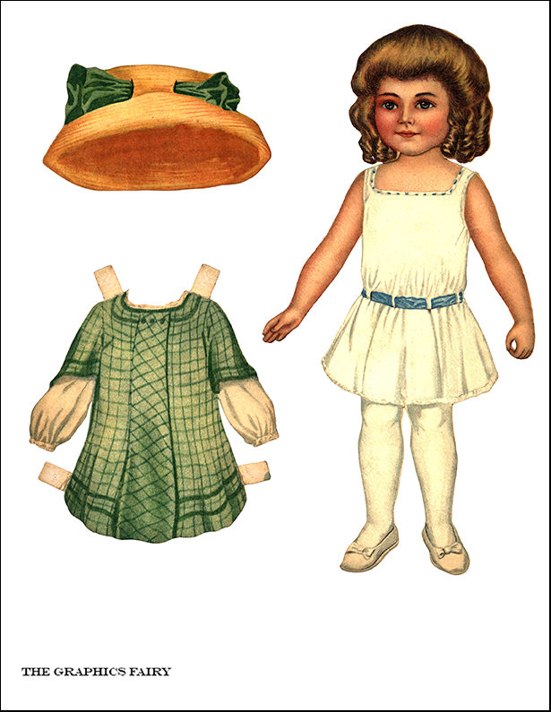 Pioneer Girl and Pioneer Boy Paper Doll Printables