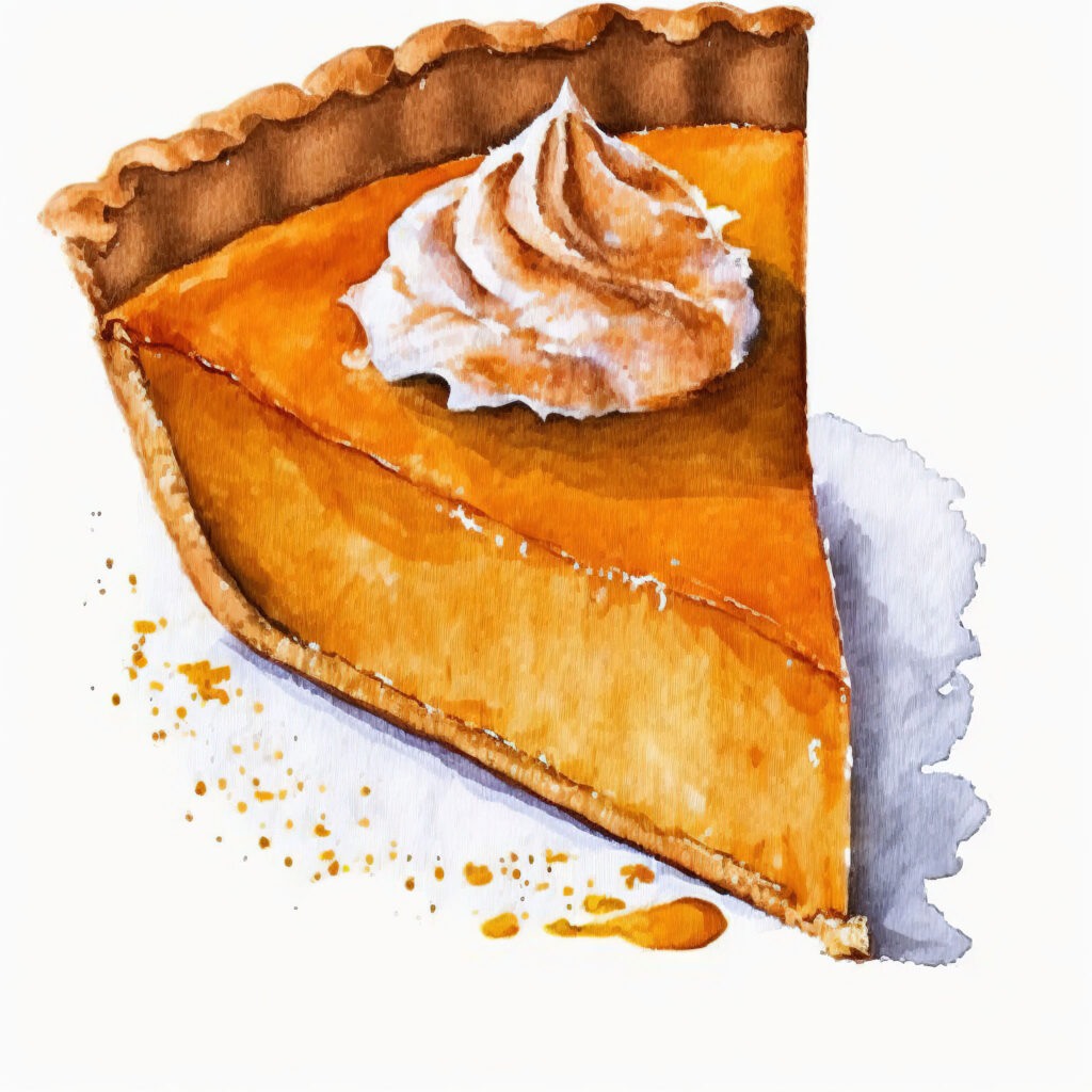 Pumpkin Pie Image Slice