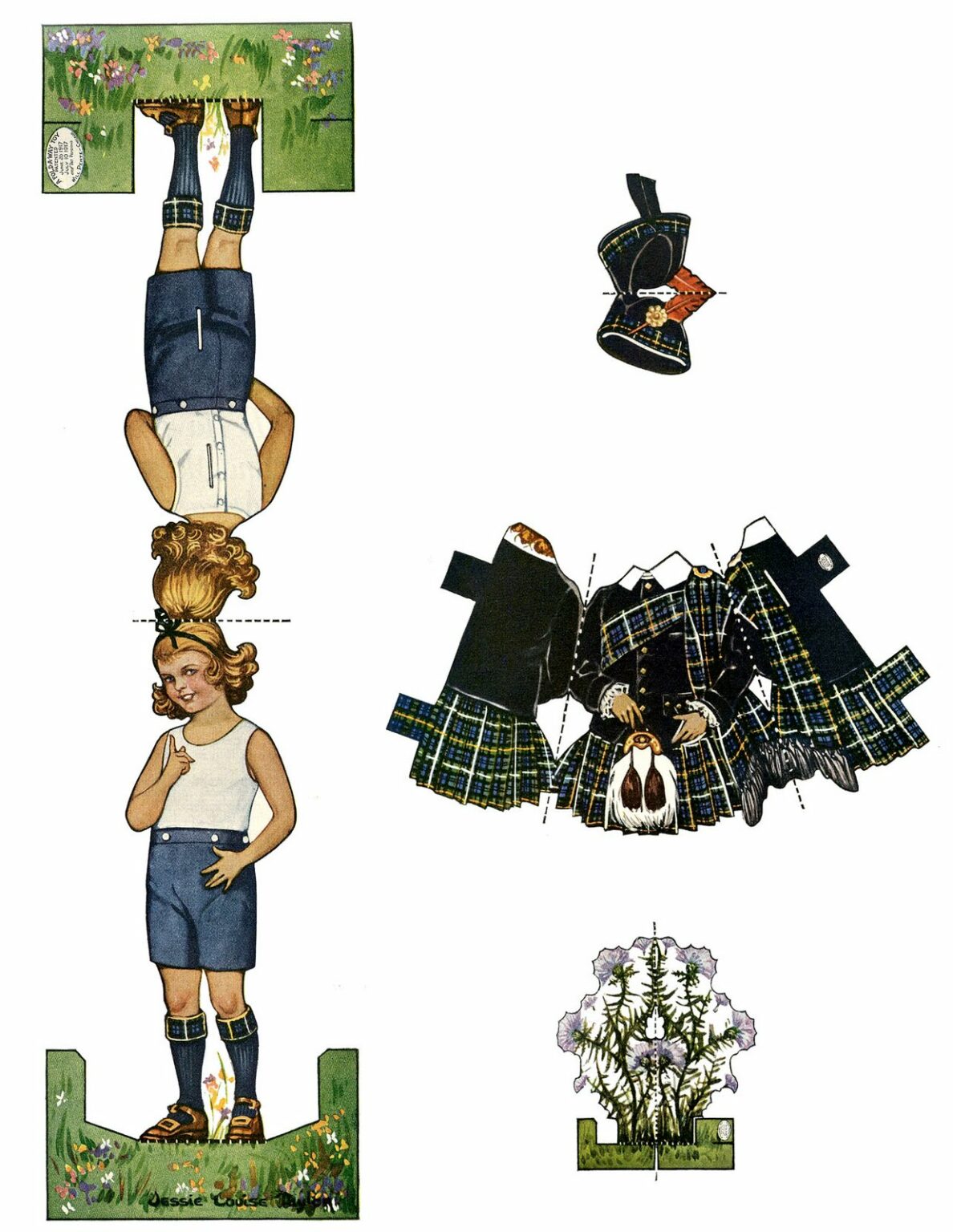 25 Vintage Paper Dolls (Printable)! - The Graphics Fairy