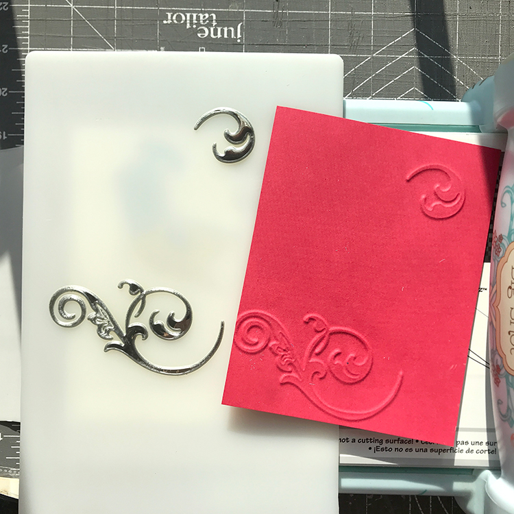 Make Your Own Embossing Folder - missymine