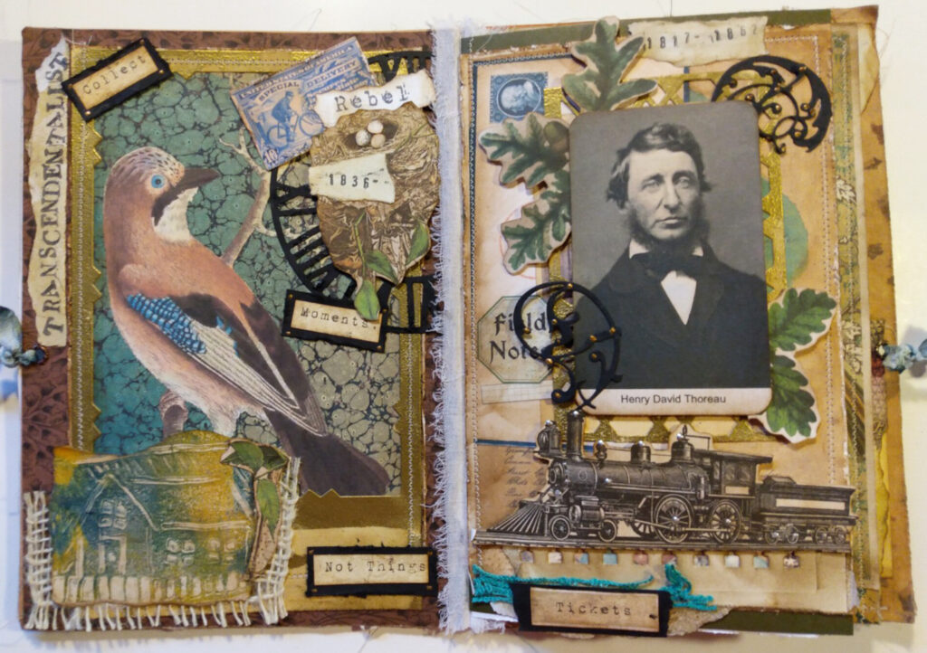 Henry David Thoreau journal page spread