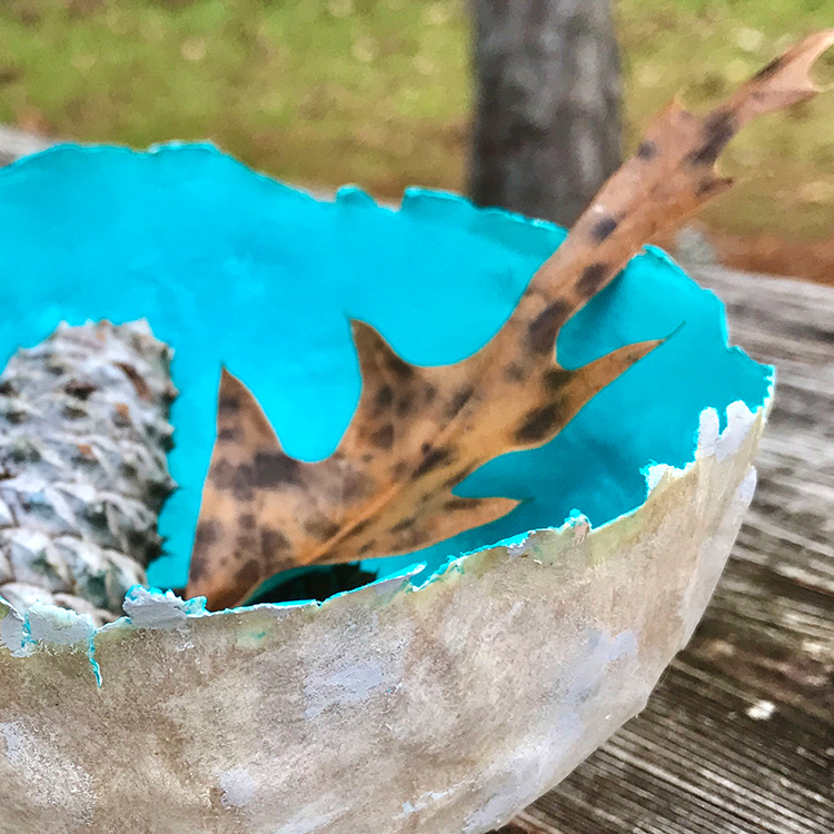 Easy Paper Mache Bowl