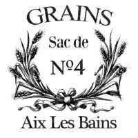 French Grain Sack Printable