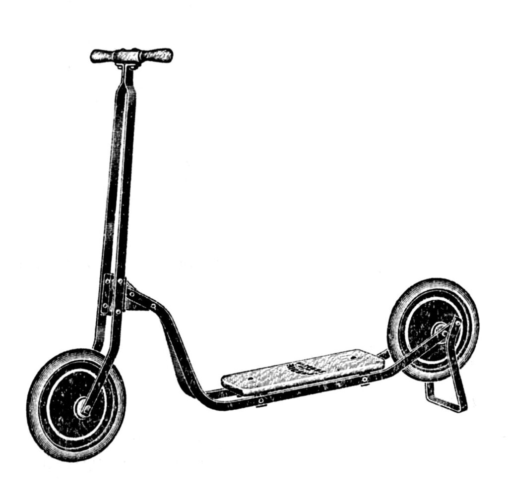 vintage scooter image