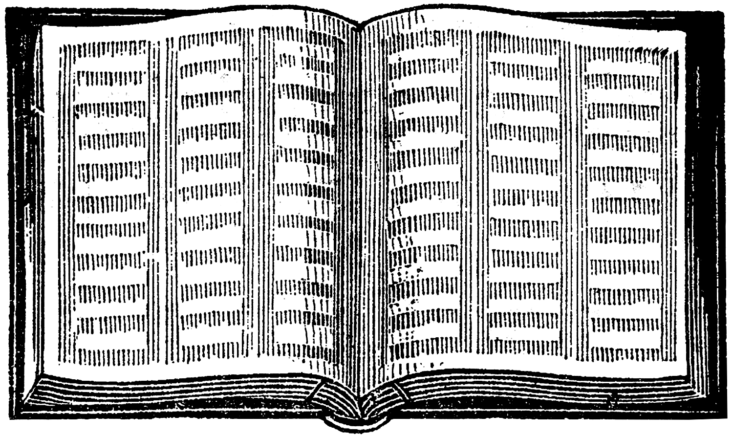 Book Clipart-open book 131