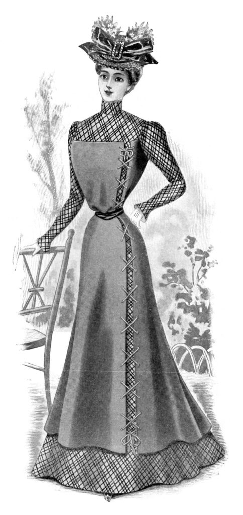 Victorian Woman Fashion Image