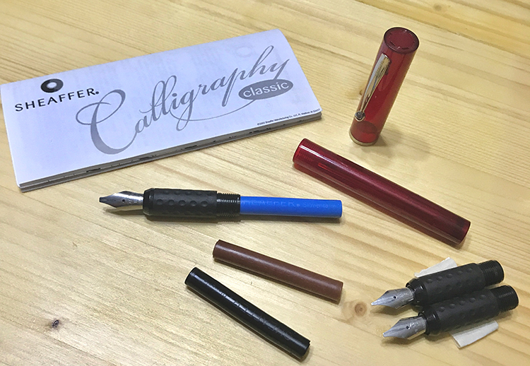 calligraphy fountain style pens