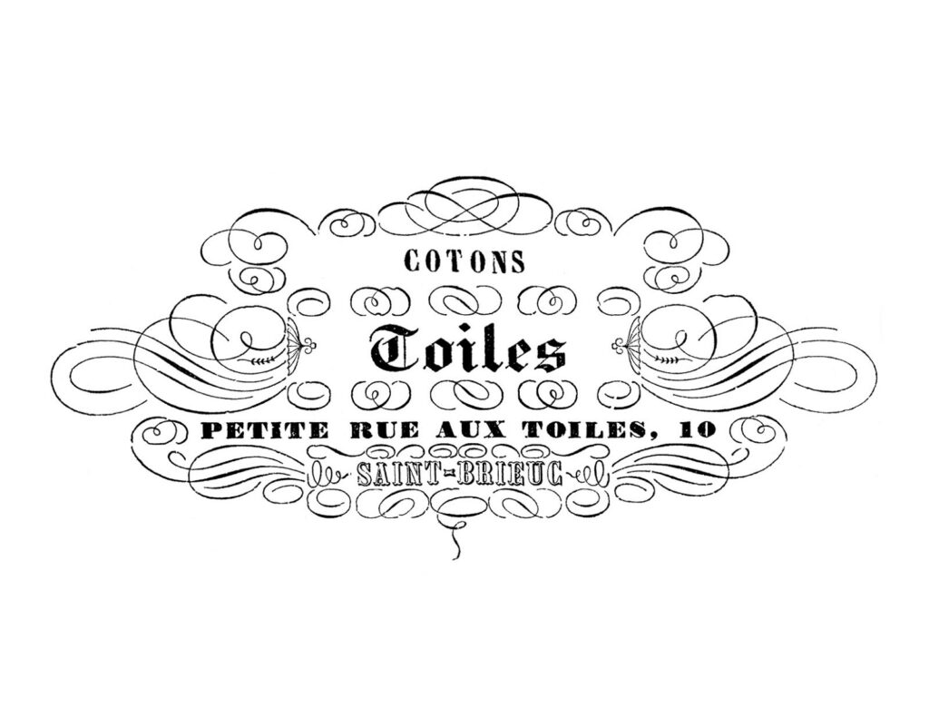 French Toiles Transfer Image