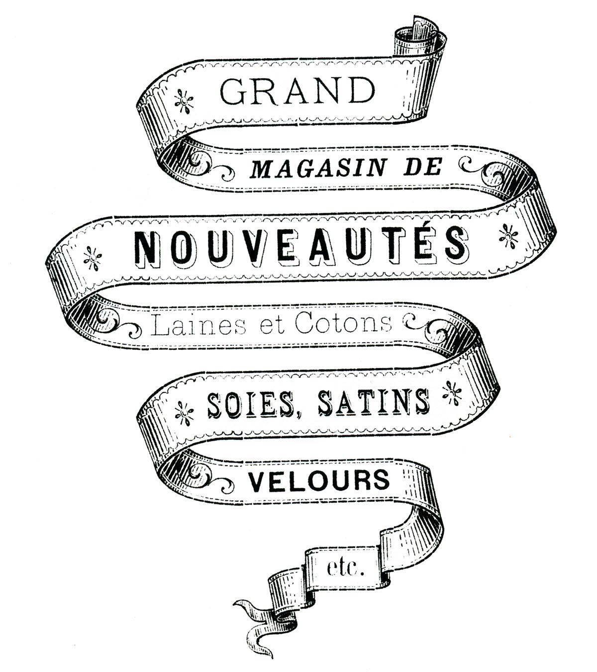 12 Printable French Shopkeeper Transfers   The Graphics Fairy