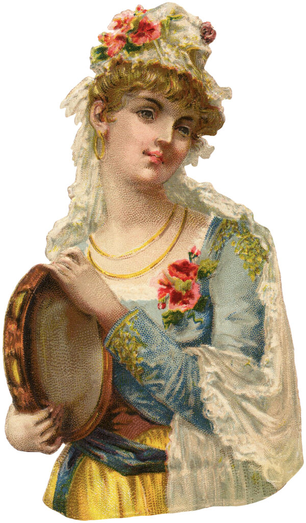 Victorian Lady Veil Image