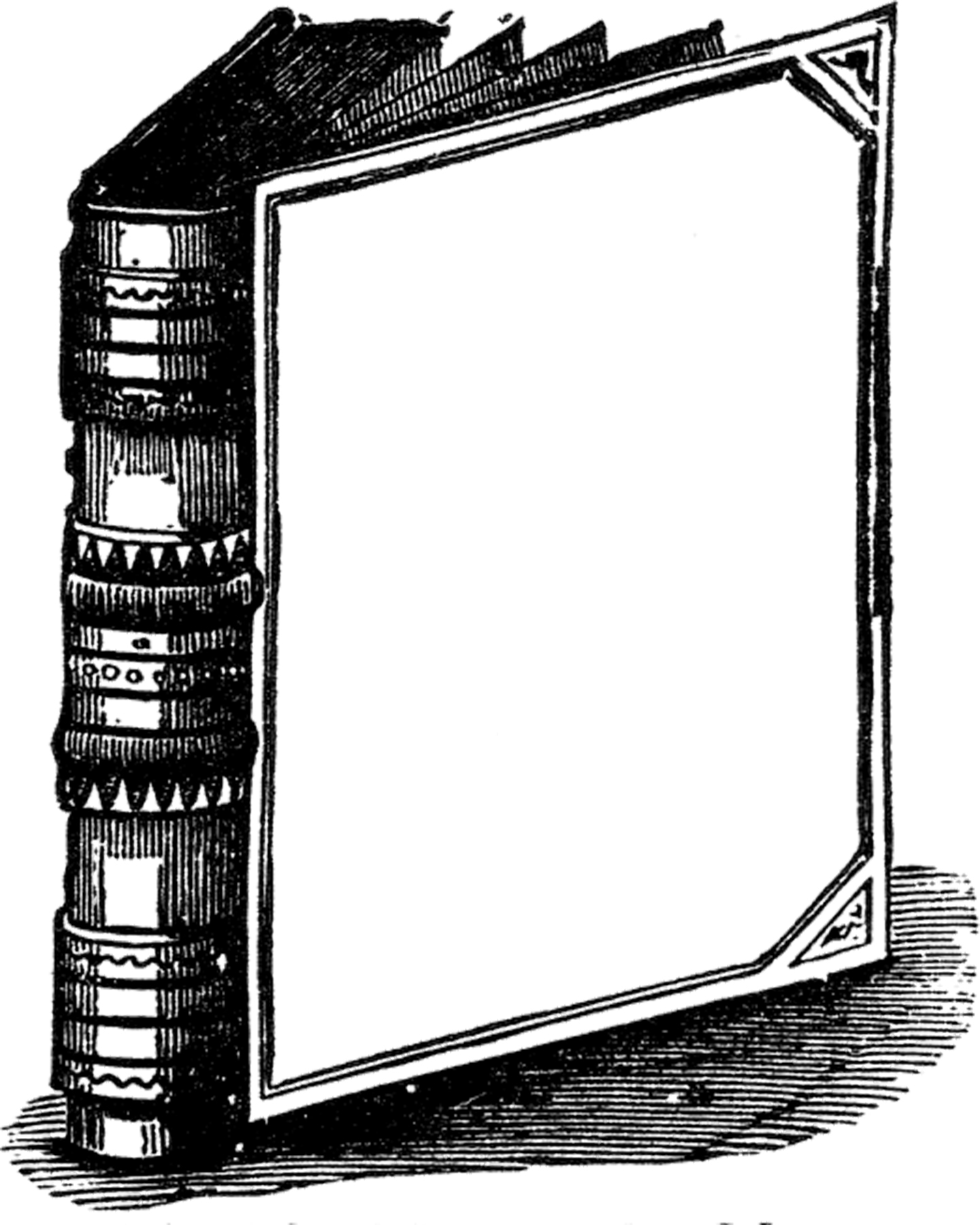 open books clip art