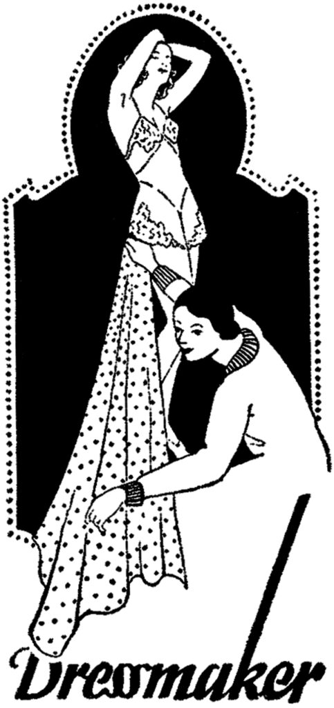 Vintage Dressmaker Image