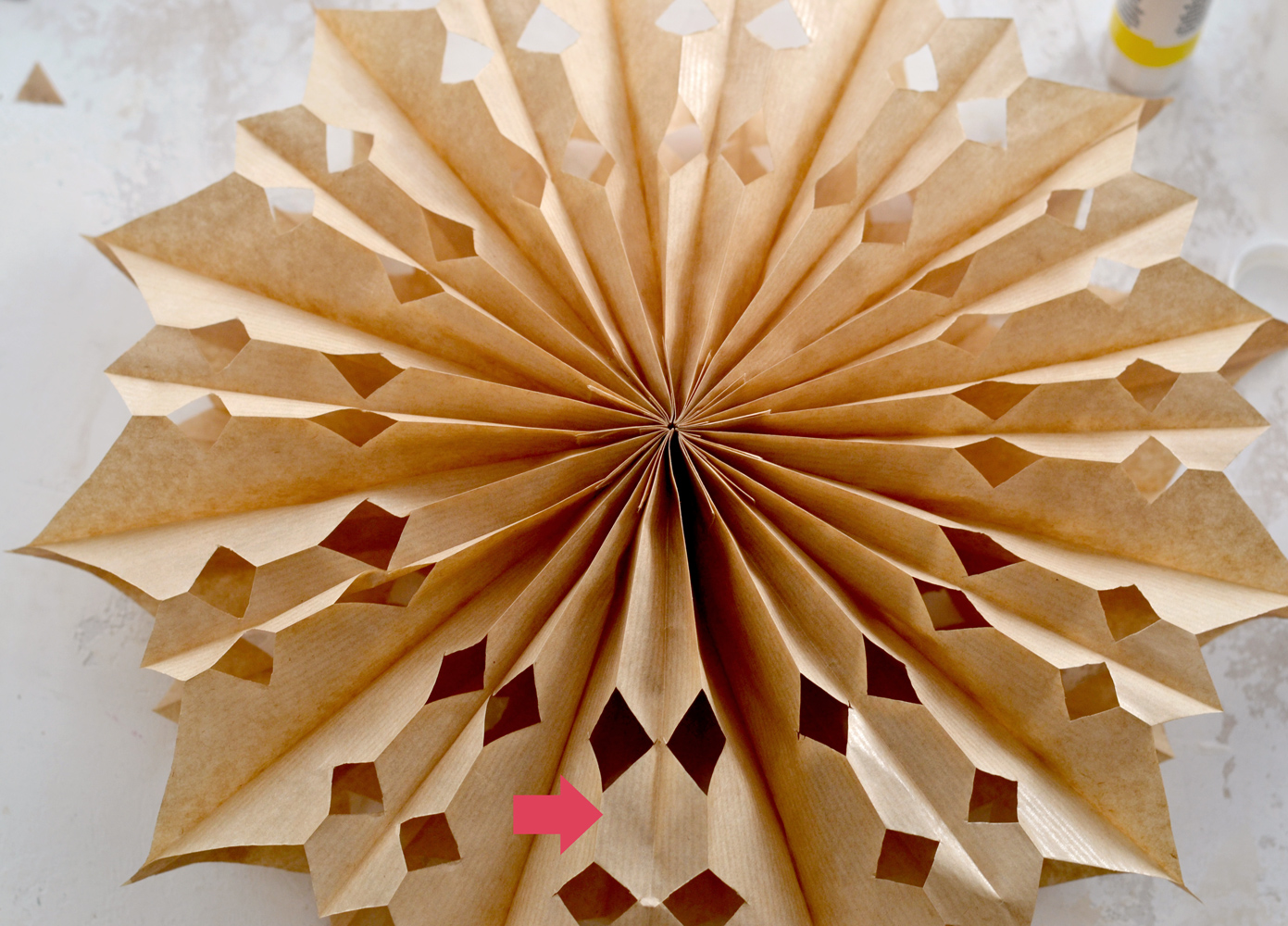 How to Make Paper Stars from Lunch Bags