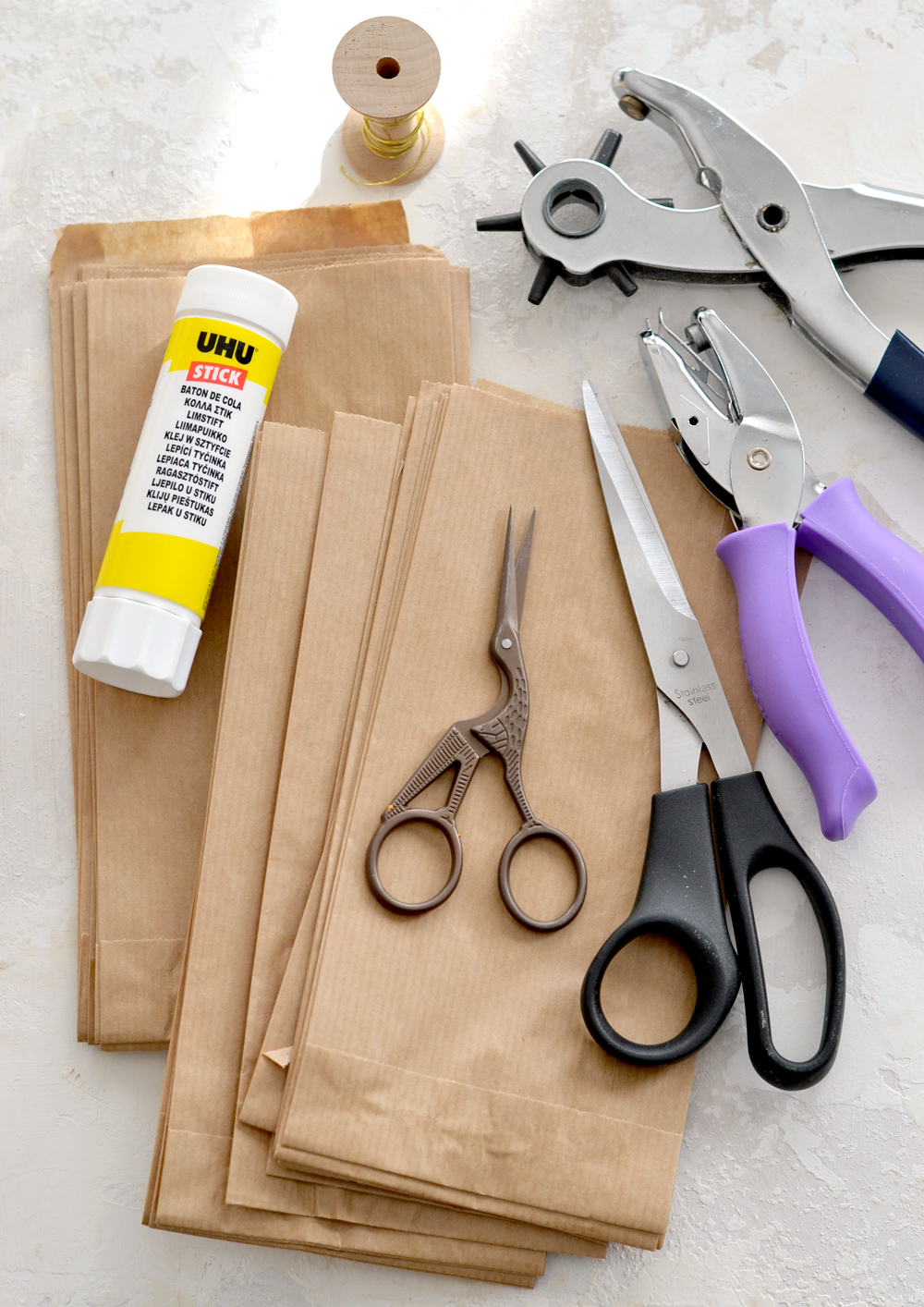 How to make DIY paper bag stars — Gathering Beauty