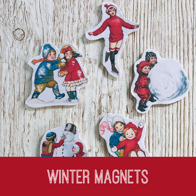 Winter Magnets Tutorial