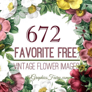 16 Free Vintage Little Girl Clip Art - Free Pretty Things For You