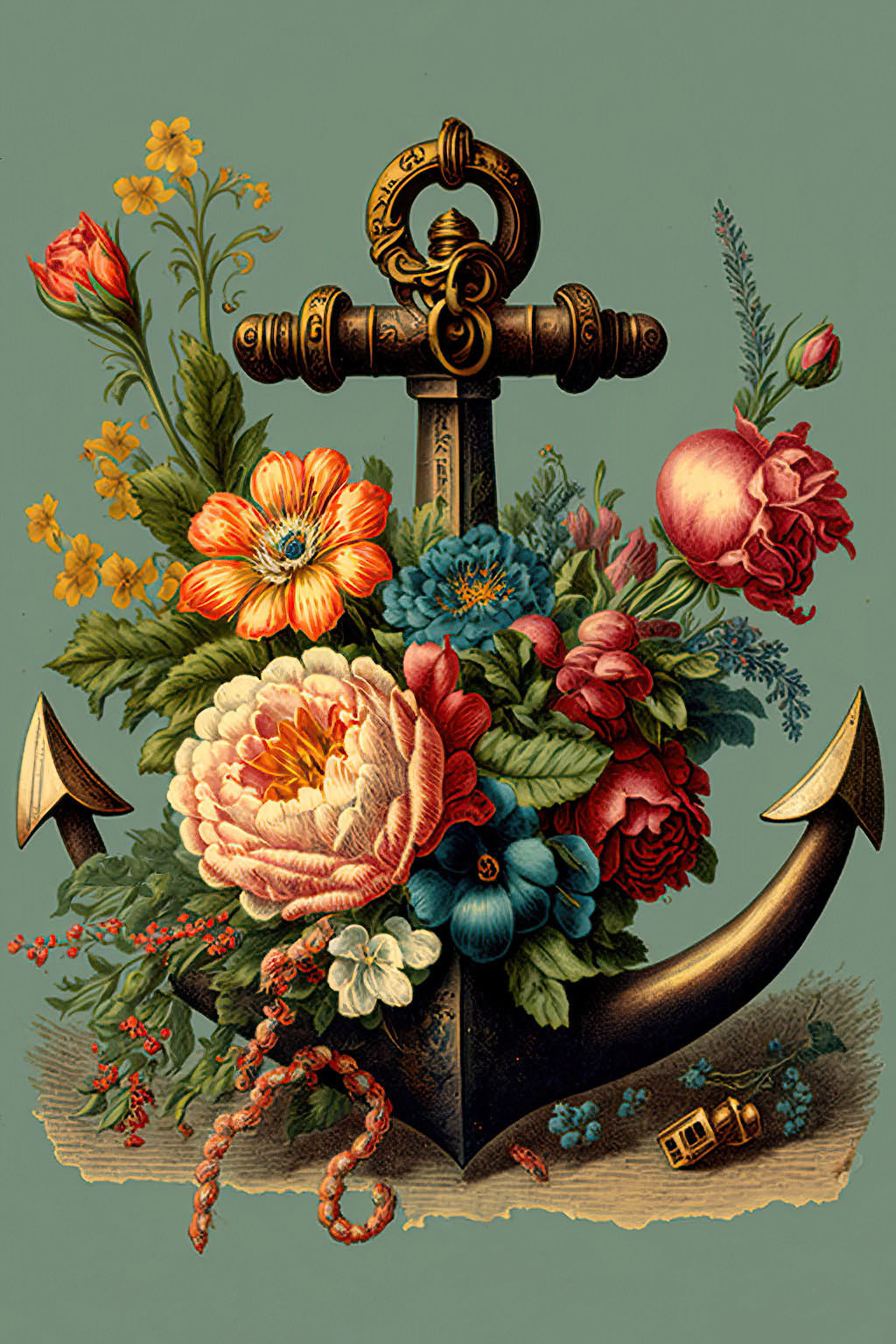 Nautical Flowers Picture
