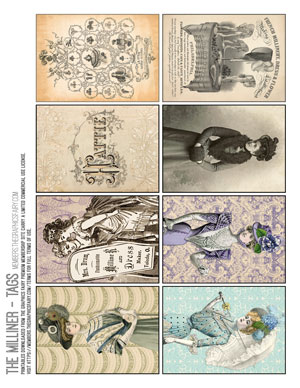 The Milliner bundle assorted tags