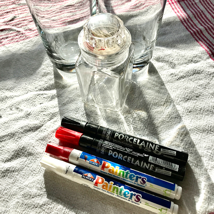 Favorite markers for painting glassware