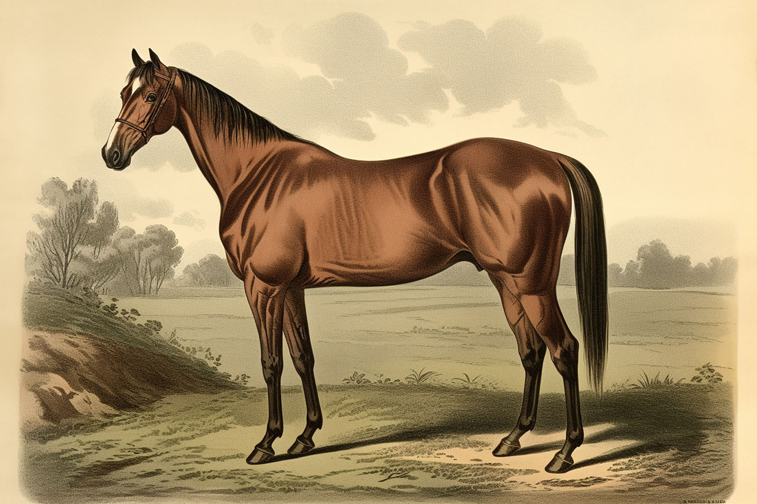 brown horse images