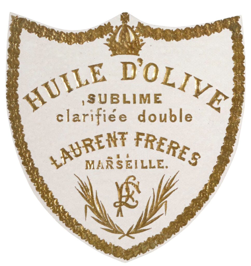 French Olive Oil Label
