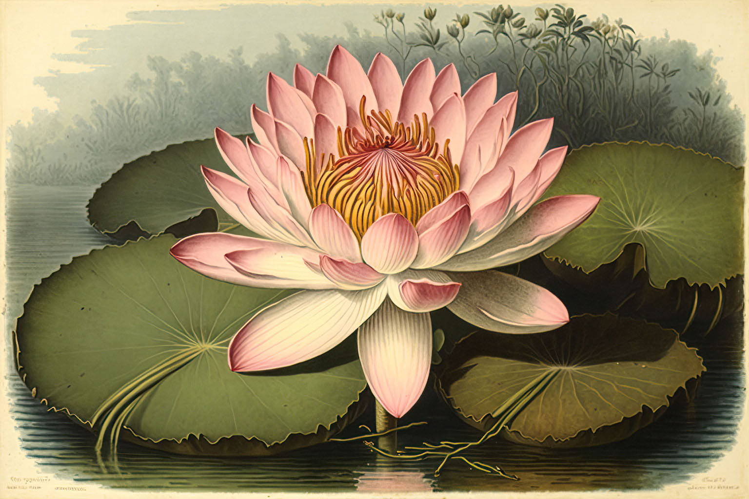 Pink Water Lily Picture