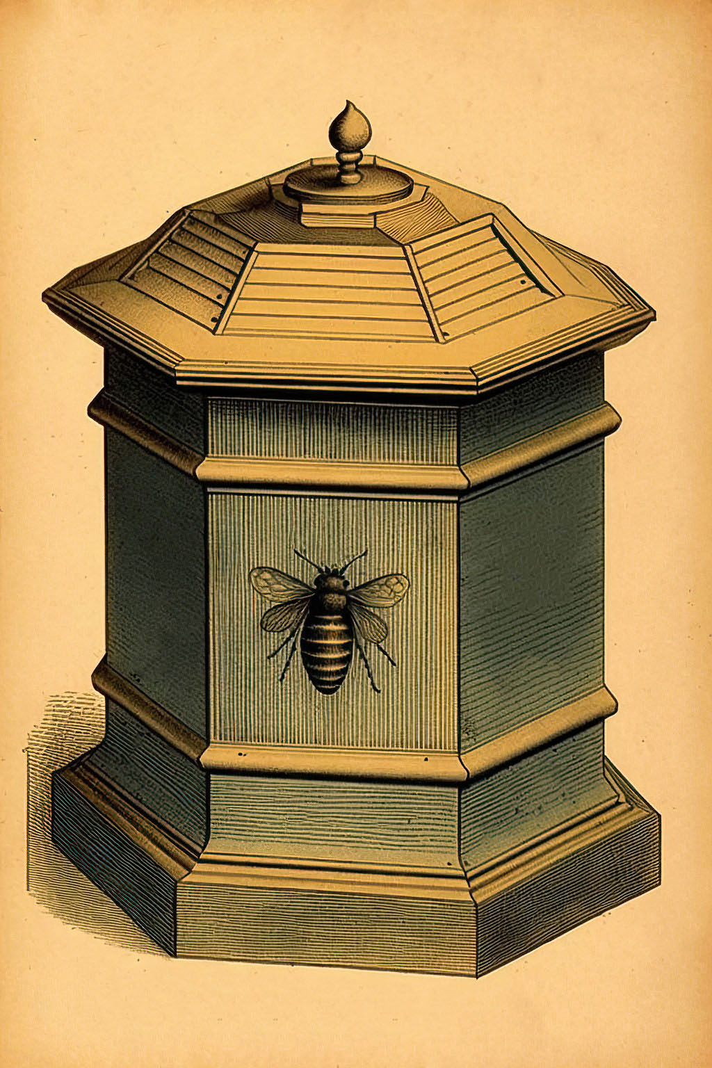 Beehive Illustration