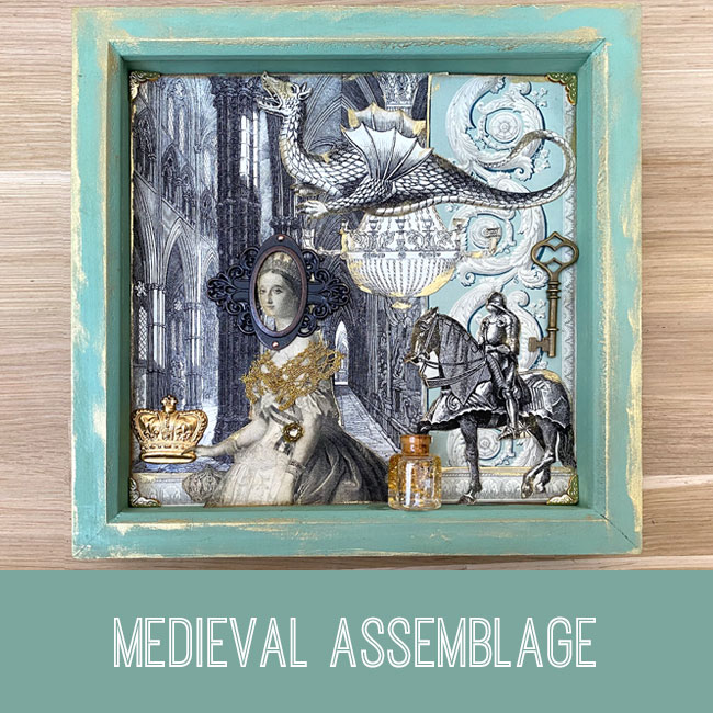 Medieval Assemblage craft tutorial