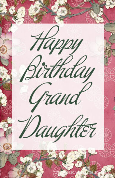 Free Digital Grand Daughter Card
