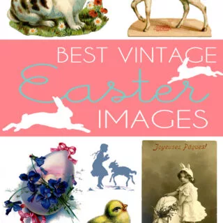 Vintage Easter Art Prints - U Create