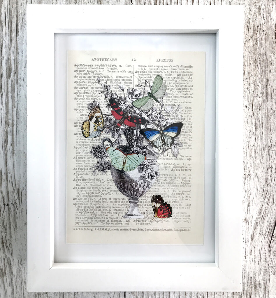 DIY Dictionary Art (Canva Tutorial) The Graphics Fairy