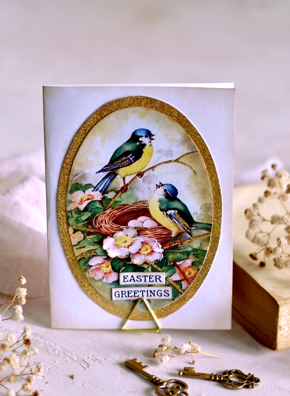 Easter Cards to Make on display