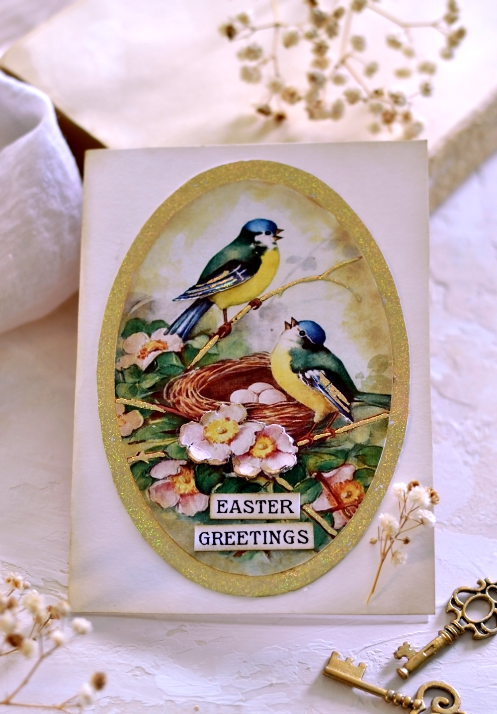 DIY Easter Card - the final result