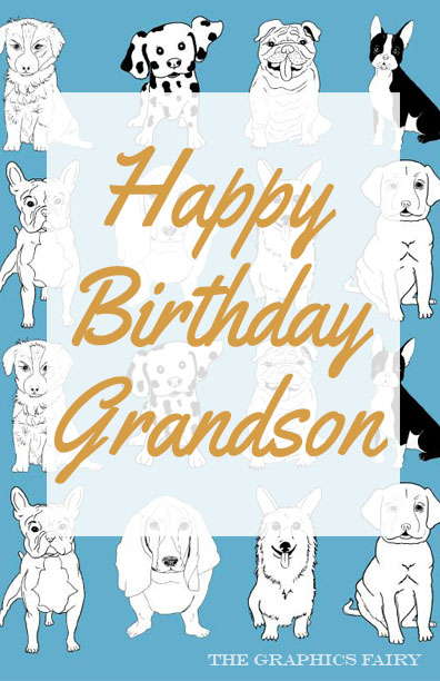 Happy Birthday Grandson Images