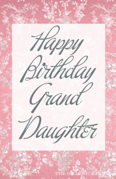 Happy Birthday Granddaughter Download